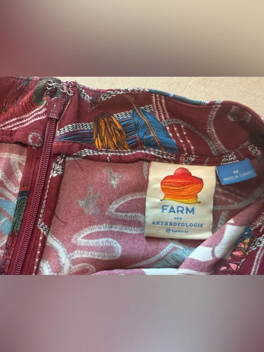 Farm Rio x Anthropologie Culebra‎ Midi Skirt